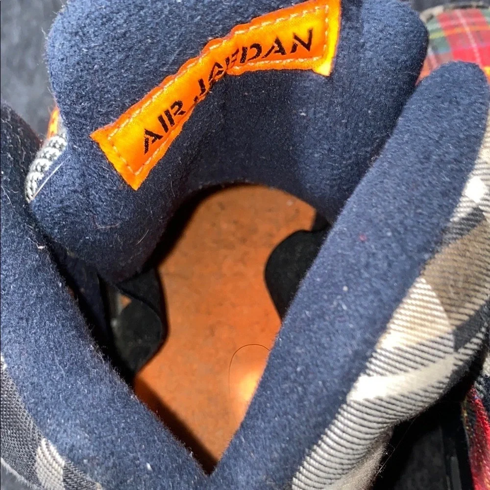 Air Jordan 5 Retro TD Plaid‎ Orange Laces Kids